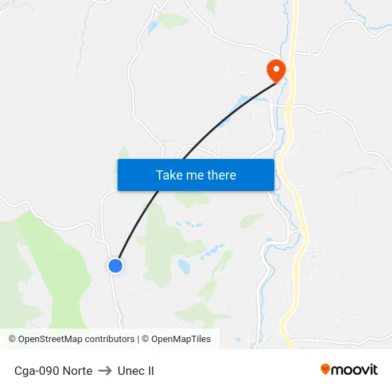 Cga-090 Norte to Unec II map