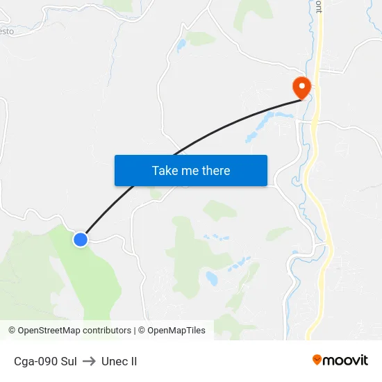 Cga-090 Sul to Unec II map