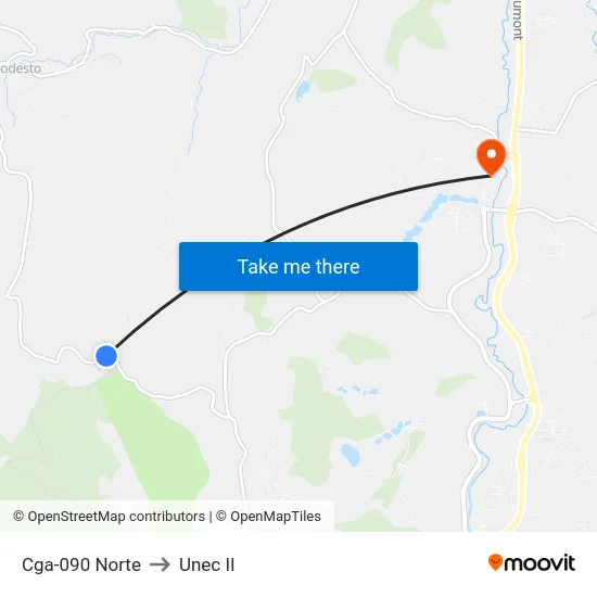 Cga-090 Norte to Unec II map