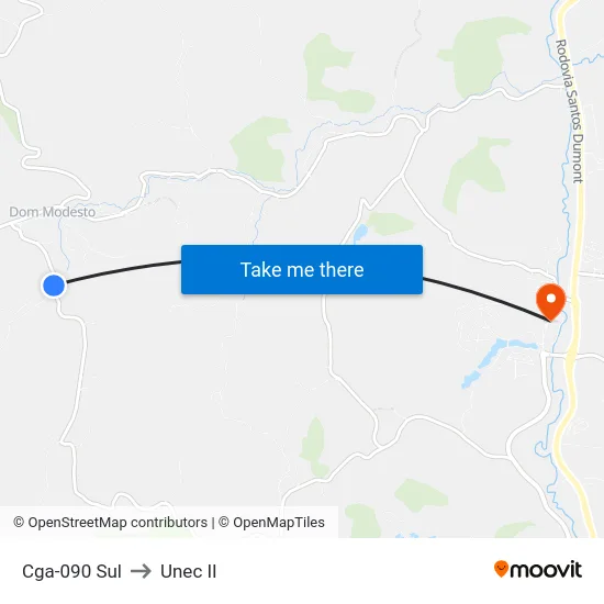 Cga-090 Sul to Unec II map