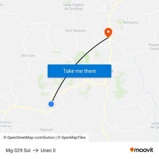 Mg-329 Sul to Unec II map