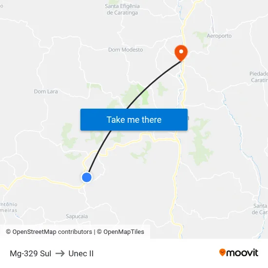 Mg-329 Sul to Unec II map