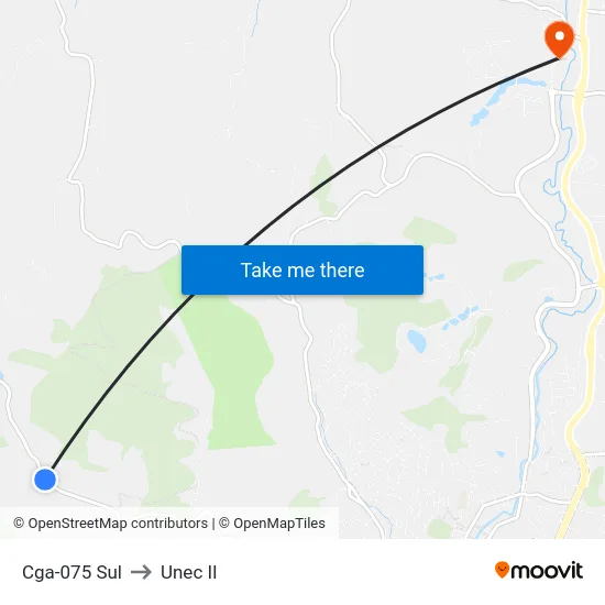 Cga-075 Sul to Unec II map
