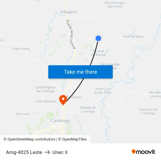 Amg-4025 Leste to Unec II map