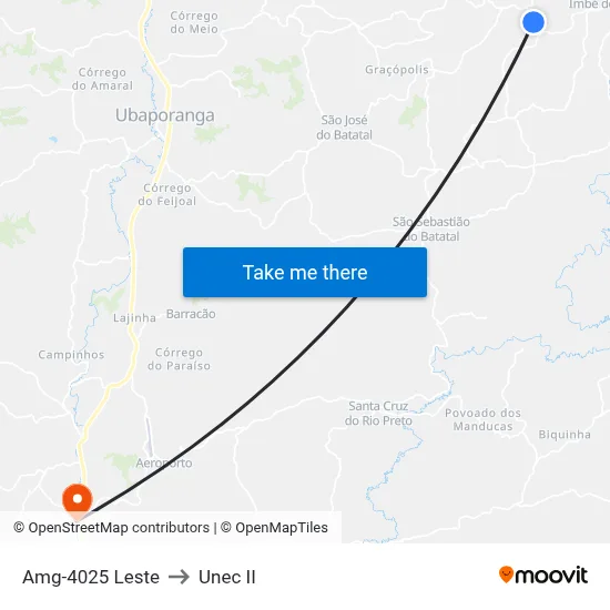 Amg-4025 Leste to Unec II map