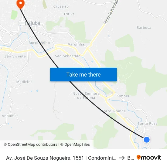 Av. José De Souza Nogueira, 1551 | Condomínio Residencial Do Ipê to BPS map