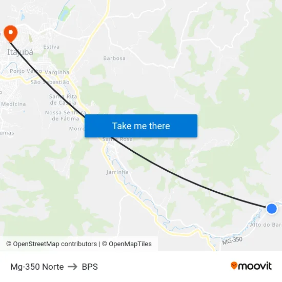 Mg-350 Norte to BPS map