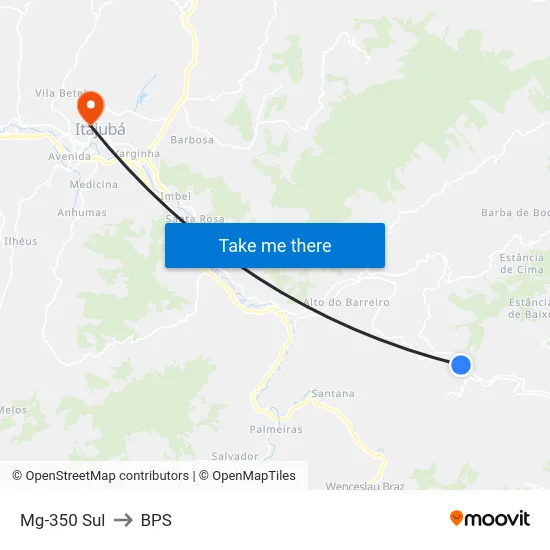 Mg-350 Sul to BPS map