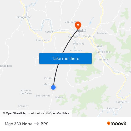 Mgc-383 Norte to BPS map