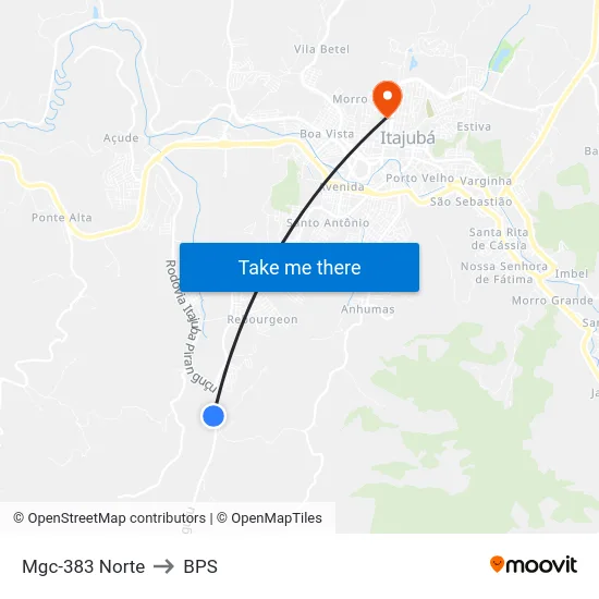 Mgc-383 Norte to BPS map
