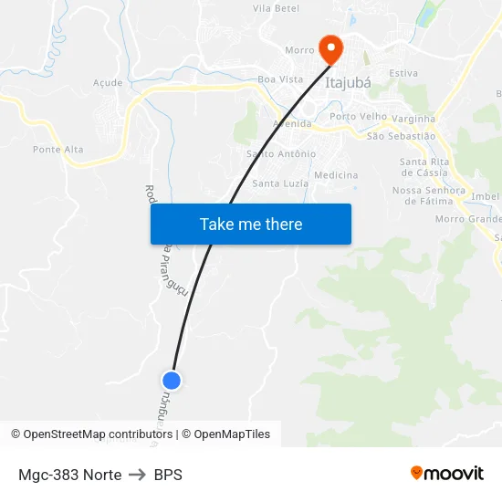 Mgc-383 Norte to BPS map
