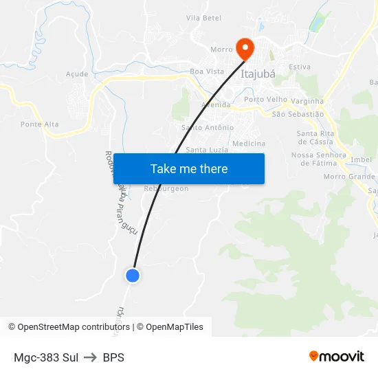 Mgc-383 Sul to BPS map