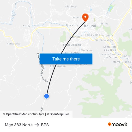 Mgc-383 Norte to BPS map