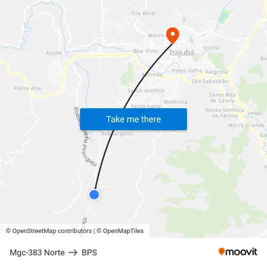 Mgc-383 Norte to BPS map