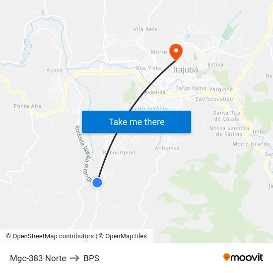 Mgc-383 Norte to BPS map