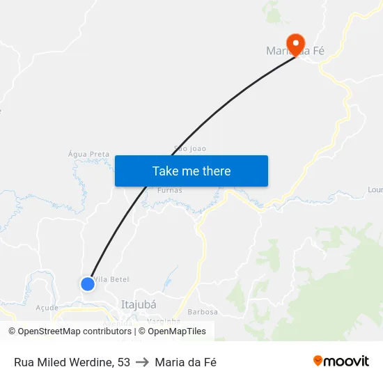 Rua Miled Werdine, 53 to Maria da Fé map