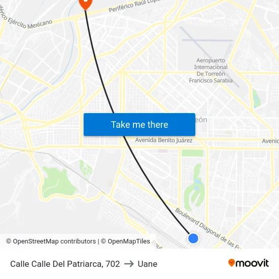 Calle Calle Del Patriarca, 702 to Uane map
