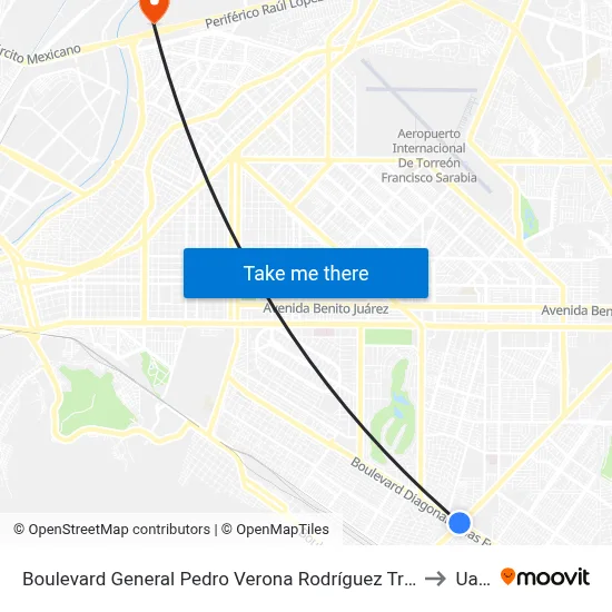 Boulevard General Pedro Verona Rodríguez Triana, 1898 to Uane map