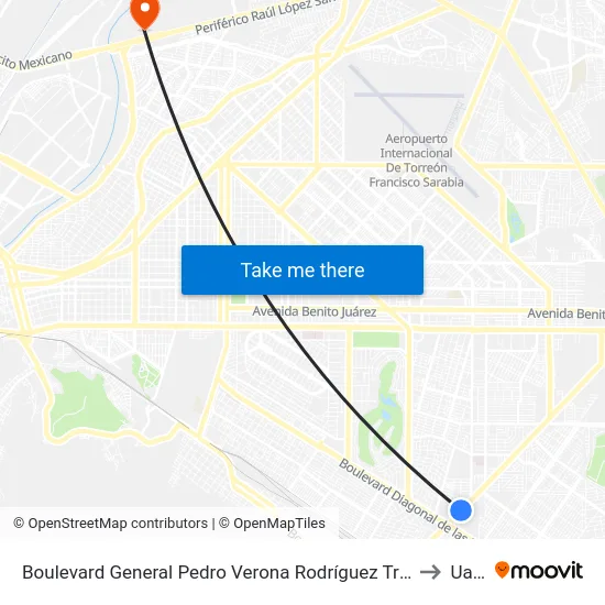 Boulevard General Pedro Verona Rodríguez Triana, 1900 to Uane map