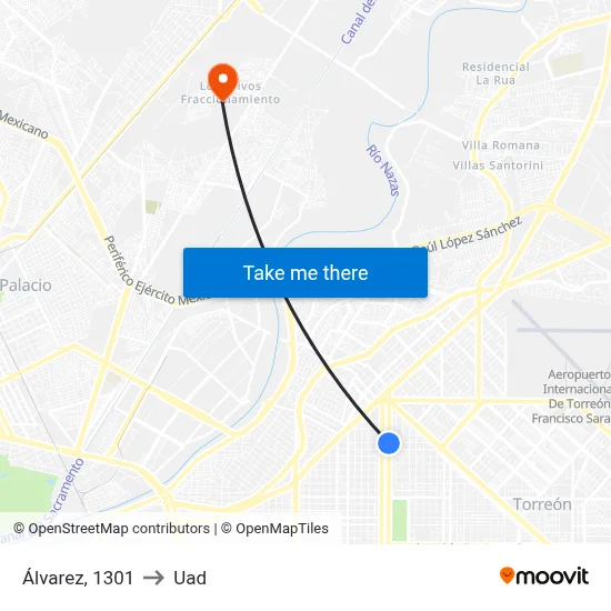 Álvarez, 1301 to Uad map