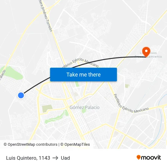 Luis Quintero, 1143 to Uad map