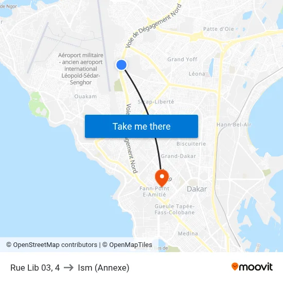 Rue Lib 03, 4 to Ism (Annexe) map