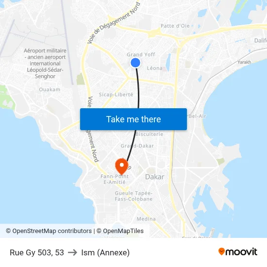 Rue Gy 503, 53 to Ism (Annexe) map