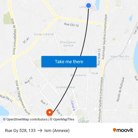 Rue Gy 528, 133 to Ism (Annexe) map