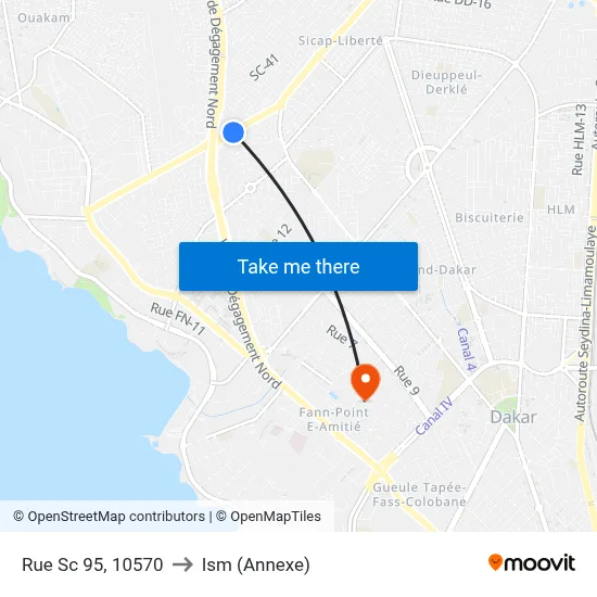 Rue Sc 95, 10570 to Ism (Annexe) map