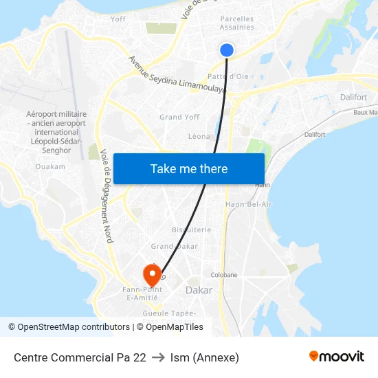 Centre Commercial Pa 22 to Ism (Annexe) map