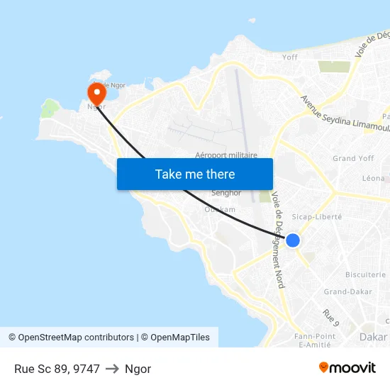Rue Sc 89, 9747 to Ngor map