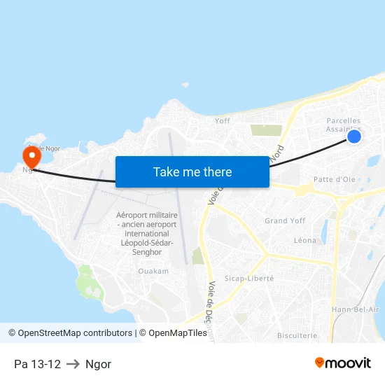 Pa 13-12 to Ngor map