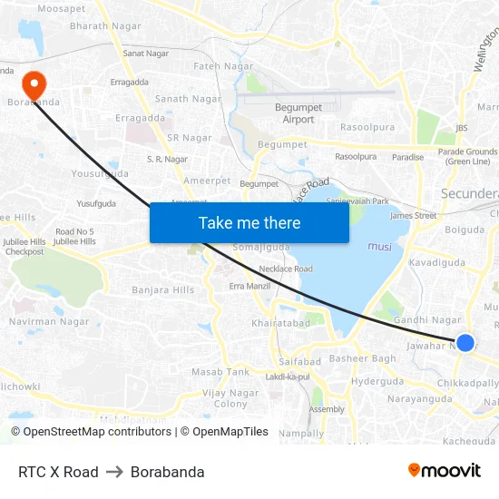 RTC X Road to Borabanda map
