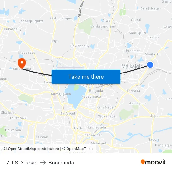 Z.T.S. X Road to Borabanda map