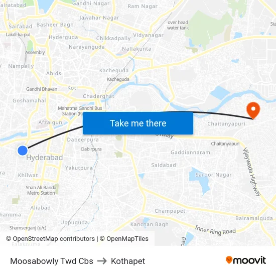Moosabowly Twd Cbs to Kothapet map