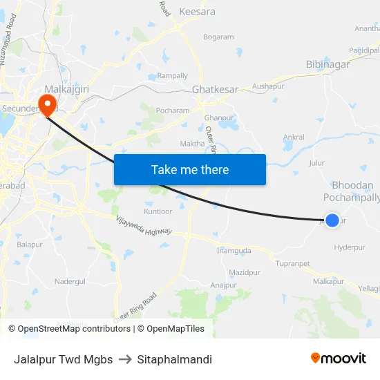 Jalalpur Twd Mgbs to Sitaphalmandi map