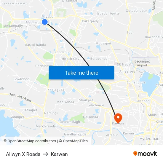 Allwyn X Roads to Karwan map