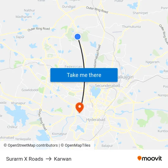 Surarm X Roads to Karwan map