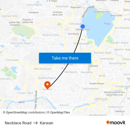 Necklace Road to Karwan map