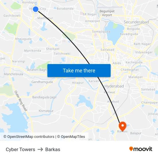 Cyber Towers to Barkas map