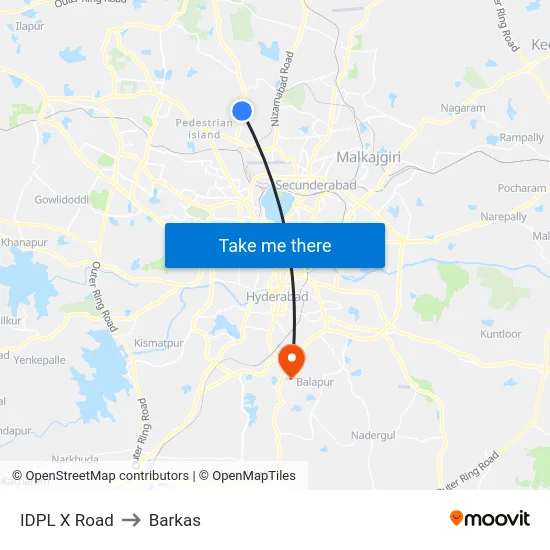 IDPL X Road to Barkas map