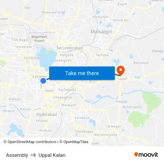 Assembly to Uppal Kalan map