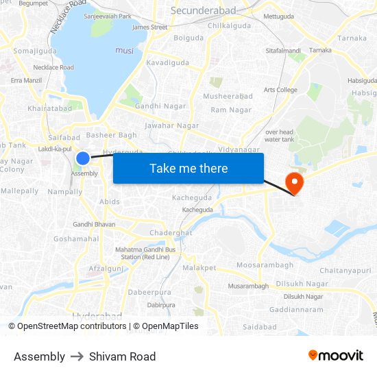 Assembly to Shivam Road map