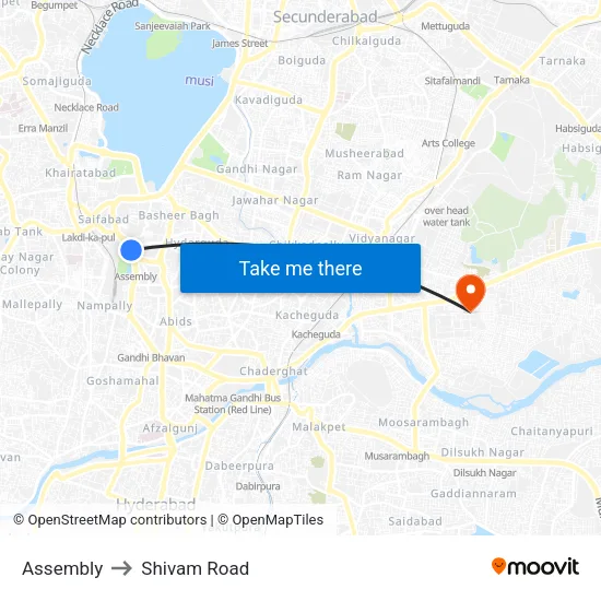 Assembly to Shivam Road map