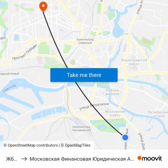 Жби-2 to Московская Финансовая Юридическая Академия map