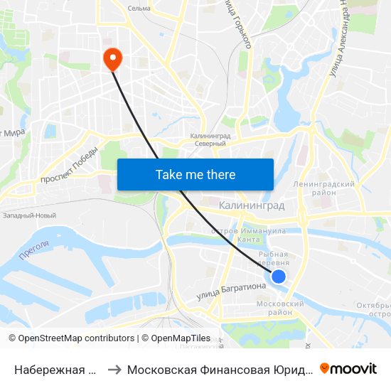 Набережная Ветеранов to Московская Финансовая Юридическая Академия map