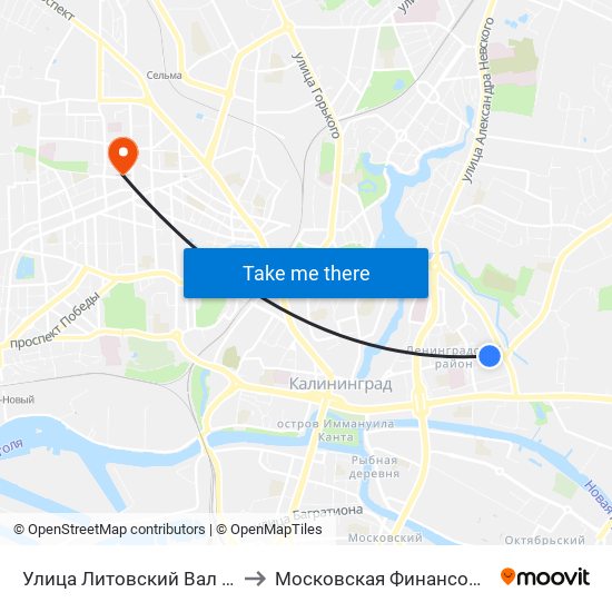 Улица Литовский Вал (На Ул. Фрунзе, Из Центра) to Московская Финансовая Юридическая Академия map