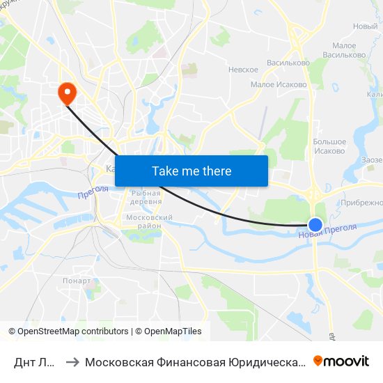 Днт Лотос to Московская Финансовая Юридическая Академия map