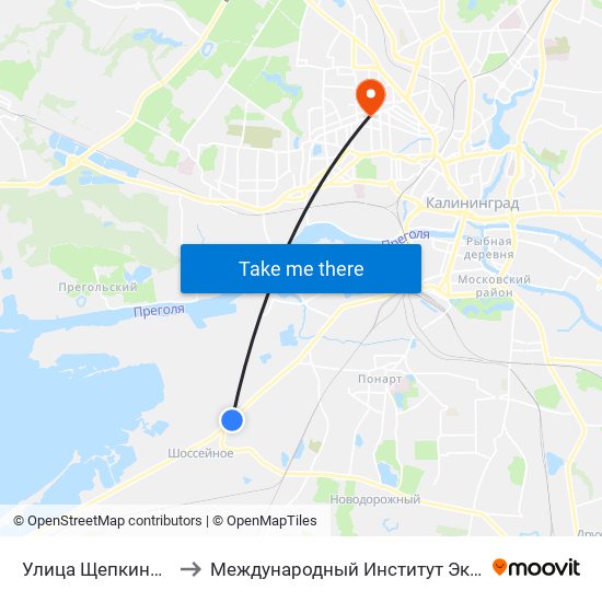 Улица Щепкина (В Центр) to Международный Институт Экономики и Права map