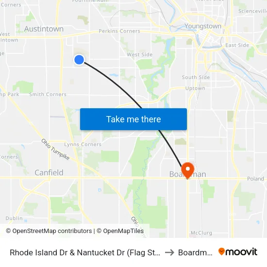 Rhode Island Dr & Nantucket Dr (Flag Sto to Boardman map